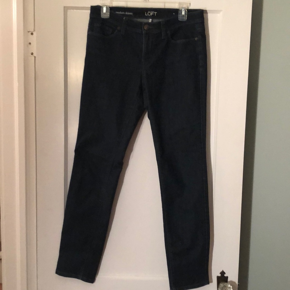 Great condition Loft skinny jeans